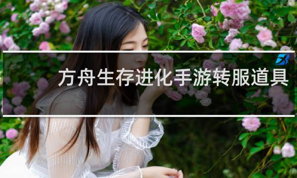 方舟生存进化手游转服道具