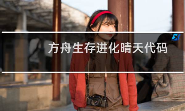 方舟生存进化晴天代码