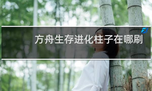 方舟生存进化柱子在哪刷