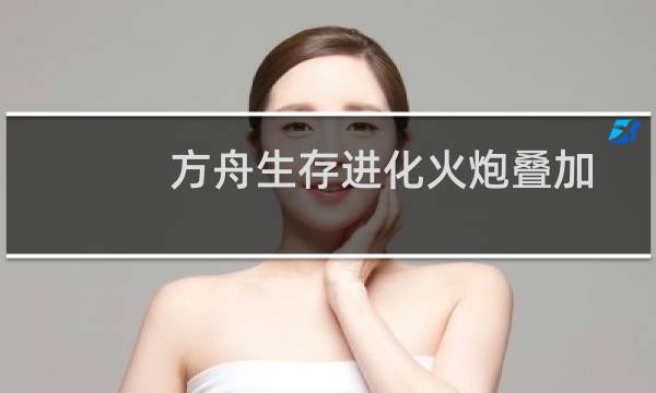 方舟生存进化火炮叠加