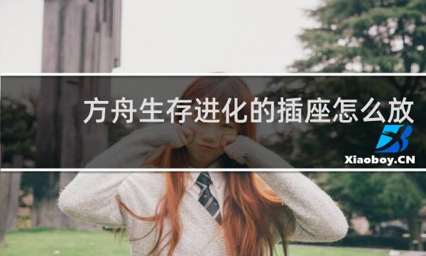 方舟生存进化的插座怎么放