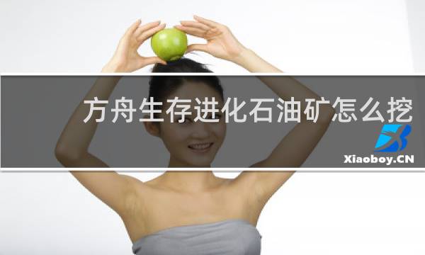 方舟生存进化石油矿怎么挖
