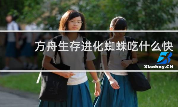 方舟生存进化蜘蛛吃什么快