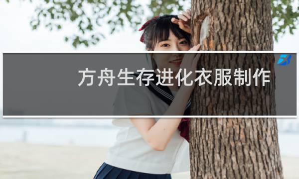 方舟生存进化衣服制作