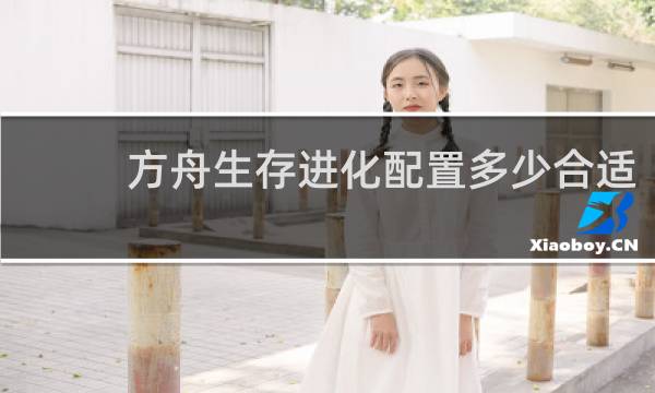 方舟生存进化配置多少合适