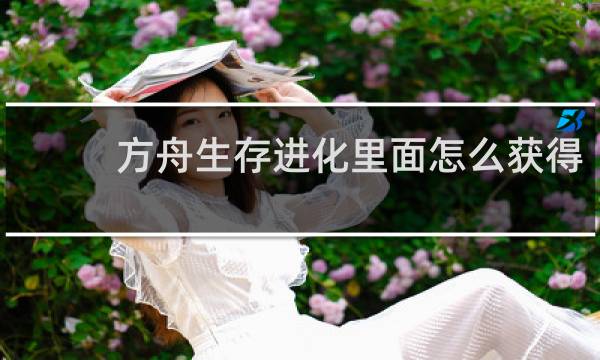方舟生存进化里面怎么获得
