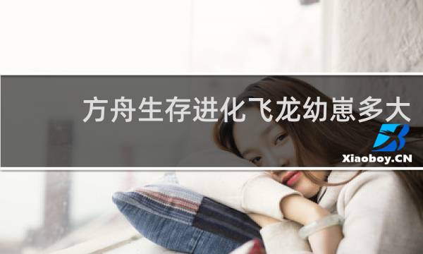 方舟生存进化飞龙幼崽多大