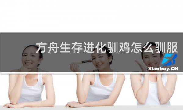 方舟生存进化驯鸡怎么驯服