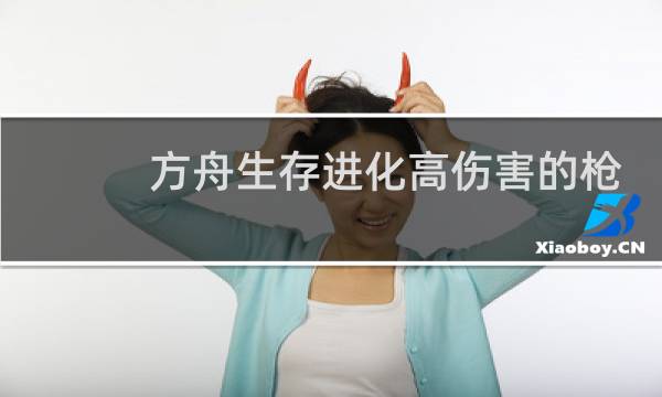 方舟生存进化高伤害的枪