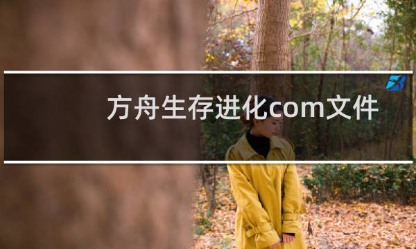 方舟生存进化com文件