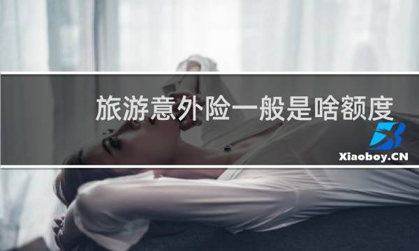 旅游意外险一般是啥额度