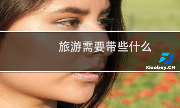 旅游需要帶些什么