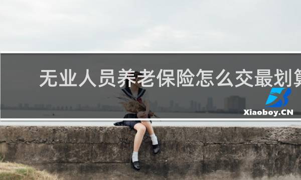 无业人员养老保险怎么交最划算