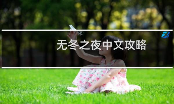 无冬之夜中文攻略
