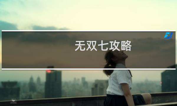 无双七攻略