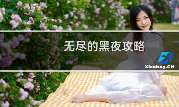无尽的黑夜攻略