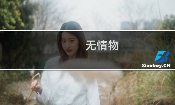 无情物 攻略