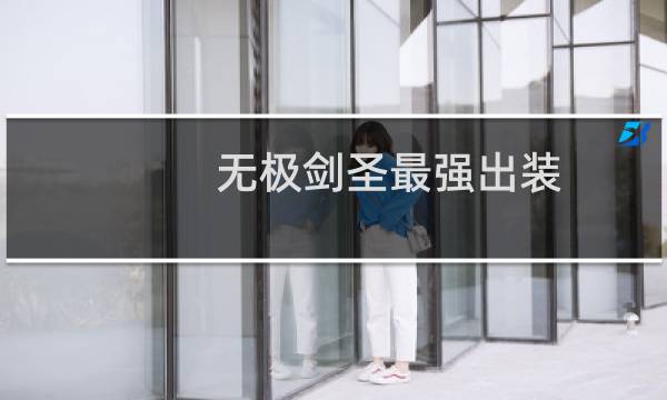 无极剑圣最强出装