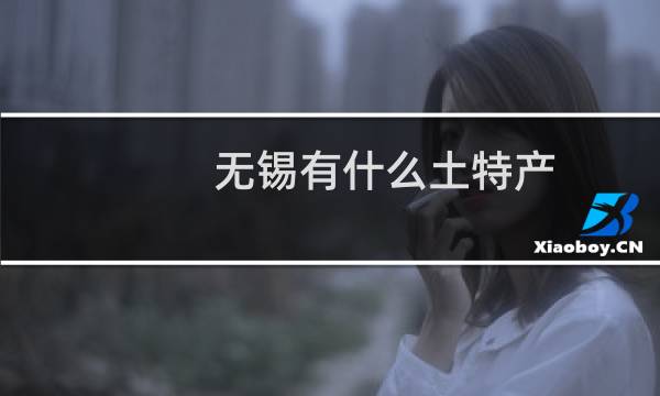 无锡有什么土特产