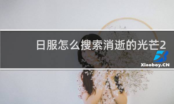日服怎么搜索消逝的光芒2