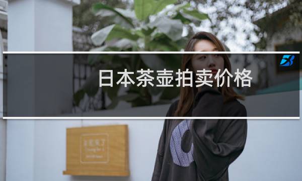 日本茶壶拍卖价格