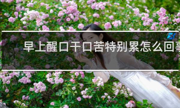 早上醒口干口苦特别累怎么回事