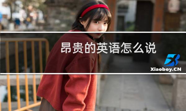 昂贵的英语怎么说