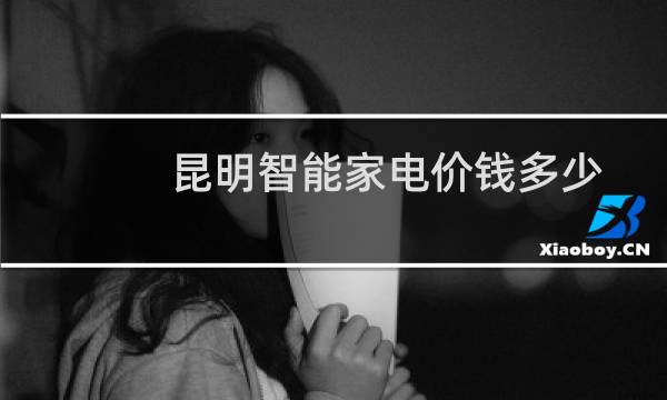 昆明智能家电价钱多少