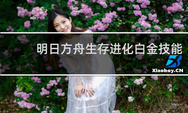 明日方舟生存进化白金技能