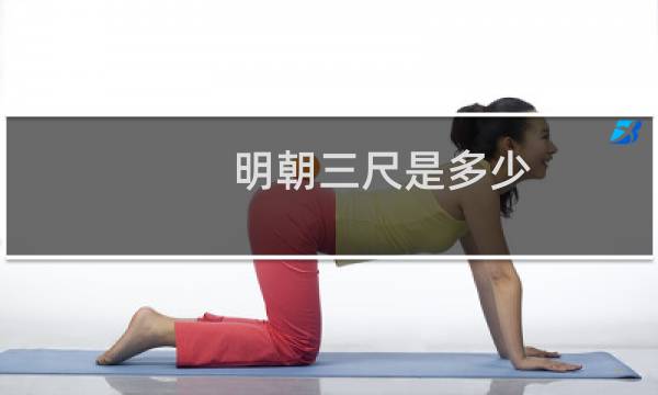 明朝三尺是多少