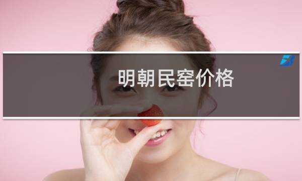 明朝民窑价格