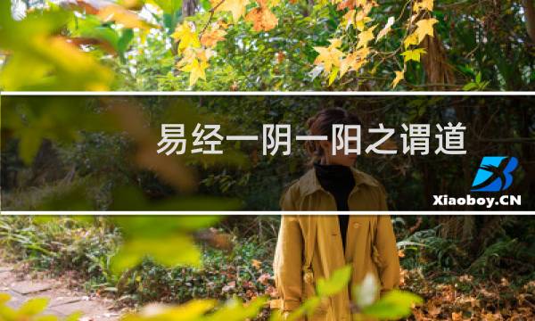 易经一阴一阳之谓道