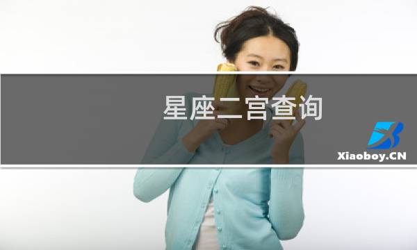星座二宫查询