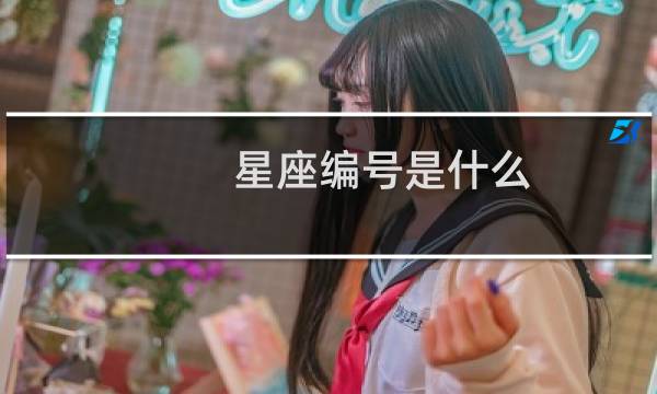 星座编号是什么
