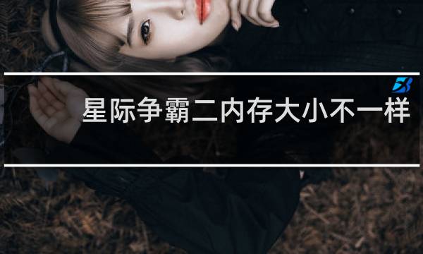 星际争霸二内存大小不一样