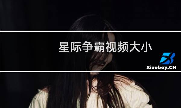 星际争霸视频大小
