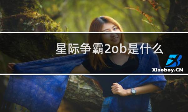 星际争霸2ob是什么