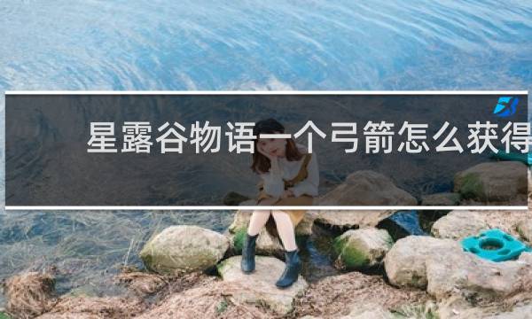 星露谷物语一个弓箭怎么获得