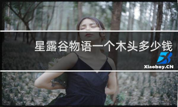 星露谷物语一个木头多少钱