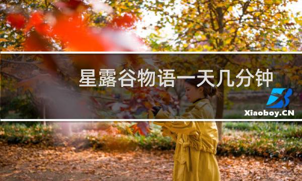 星露谷物语一天几分钟