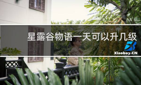 星露谷物语一天可以升几级