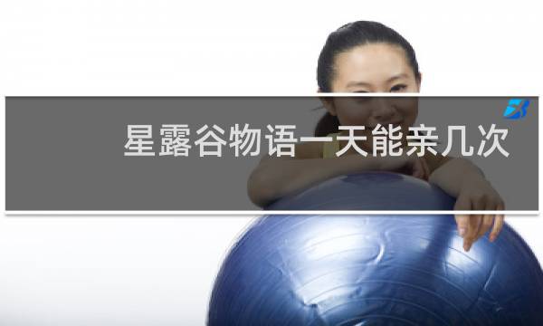 星露谷物语一天能亲几次