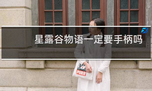 星露谷物语一定要手柄吗