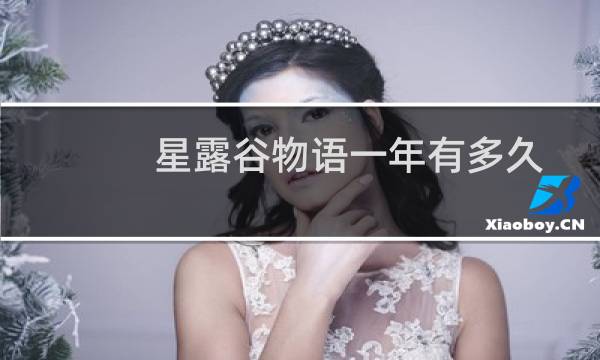 星露谷物语一年有多久