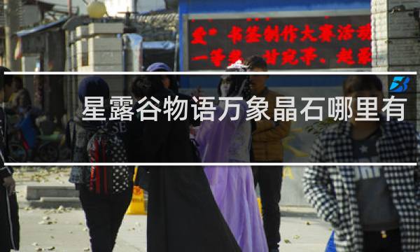 星露谷物语万象晶石哪里有