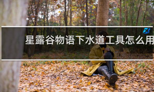 星露谷物语下水道工具怎么用