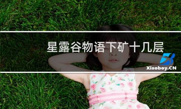 星露谷物语下矿十几层