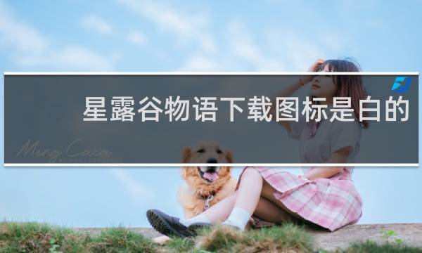 星露谷物语下载图标是白的