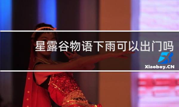 星露谷物语下雨可以出门吗
