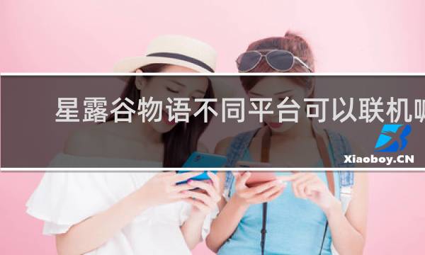 星露谷物语不同平台可以联机嘛